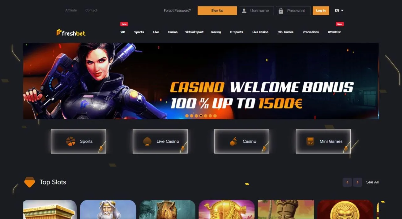 Freshbet - European casinos