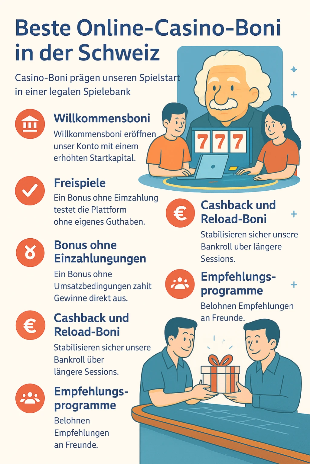 Schweizer Casino-Boni