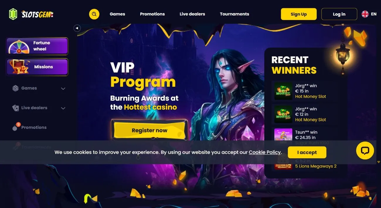 Slotsgem - European casinos